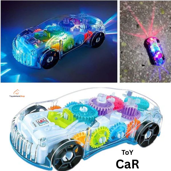 3D Baby Car Toy with Sound Music & Light Toys for Kids Boys & Girls - Image 2