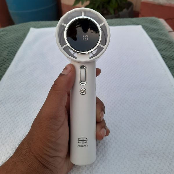 Premium Rechargeable Hand Fan - Image 2