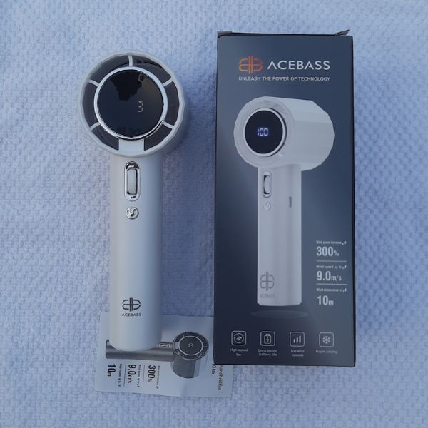 Premium Rechargeable Hand Fan - Image 5